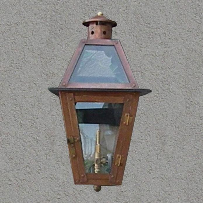 Regency GL18 Beaumont Natural Gas Light With Open Flame Burner And Manual Ignition On Wall Mount image