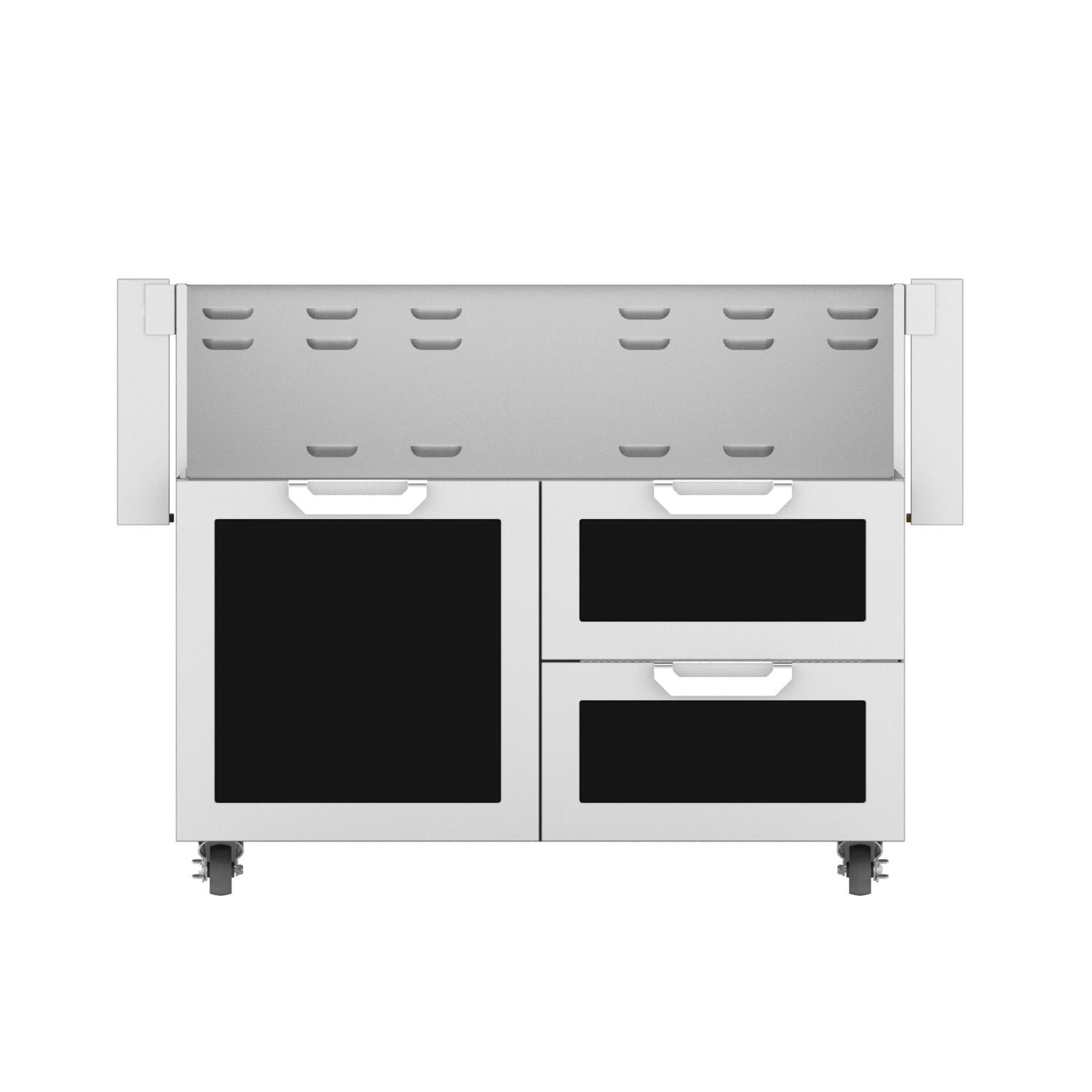Hestan Double Drawer And Door Tower Cart For 42-Inch Gas Grill - Stealth thumbnail