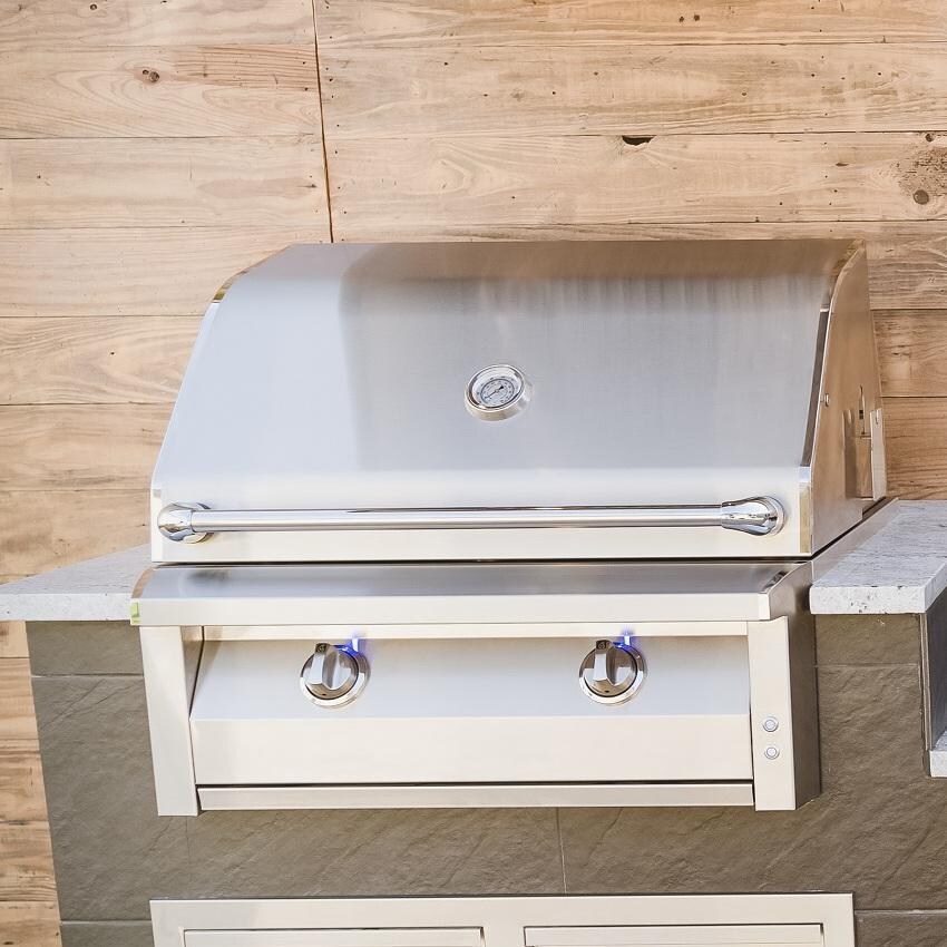 American Renaissance Grill by RCS ARG30 LP 30-Inch 2-Burner Built-In Propane Gas Grill - Lifestyle thumbnail