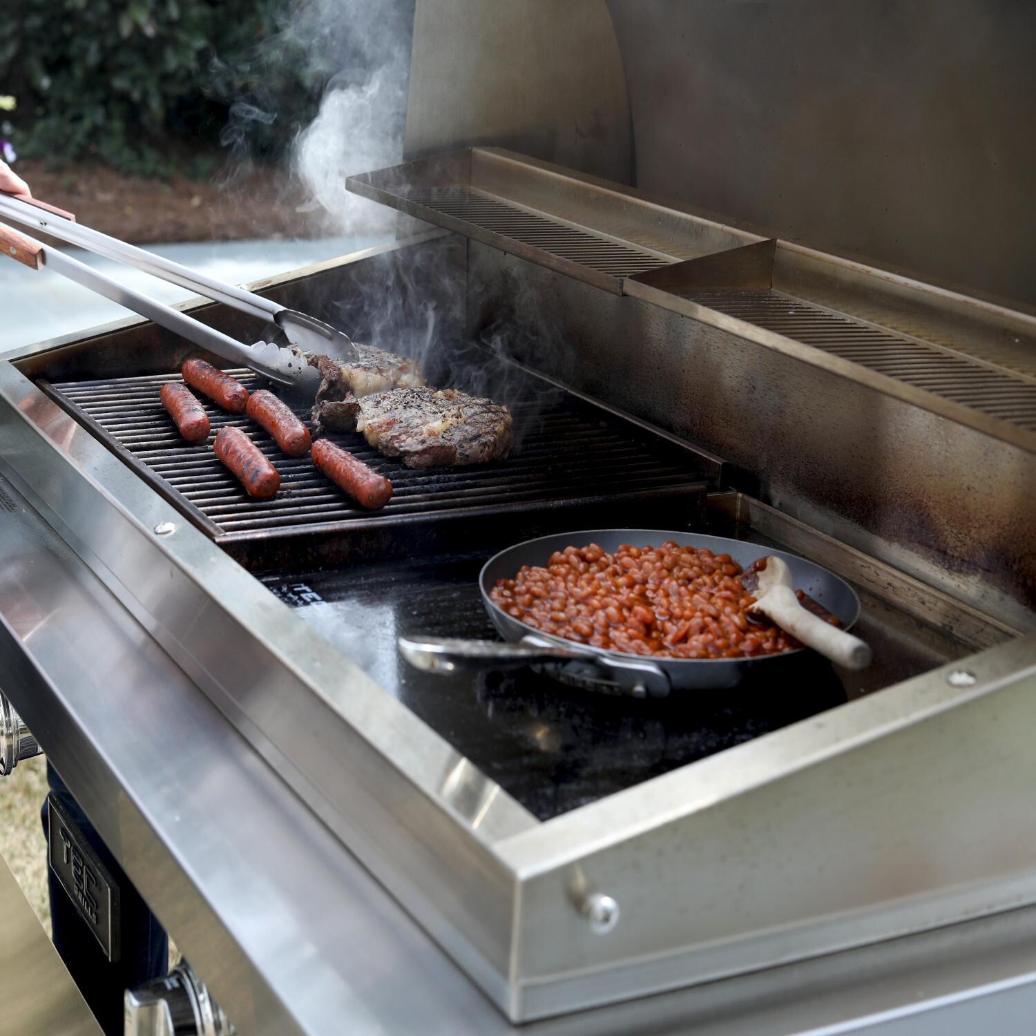 TEC - STPFR2NTISL - 44-Inch Sterling Patio FR Infrared Grill With Island - Grilling (Warming Rack - Sold Separately)