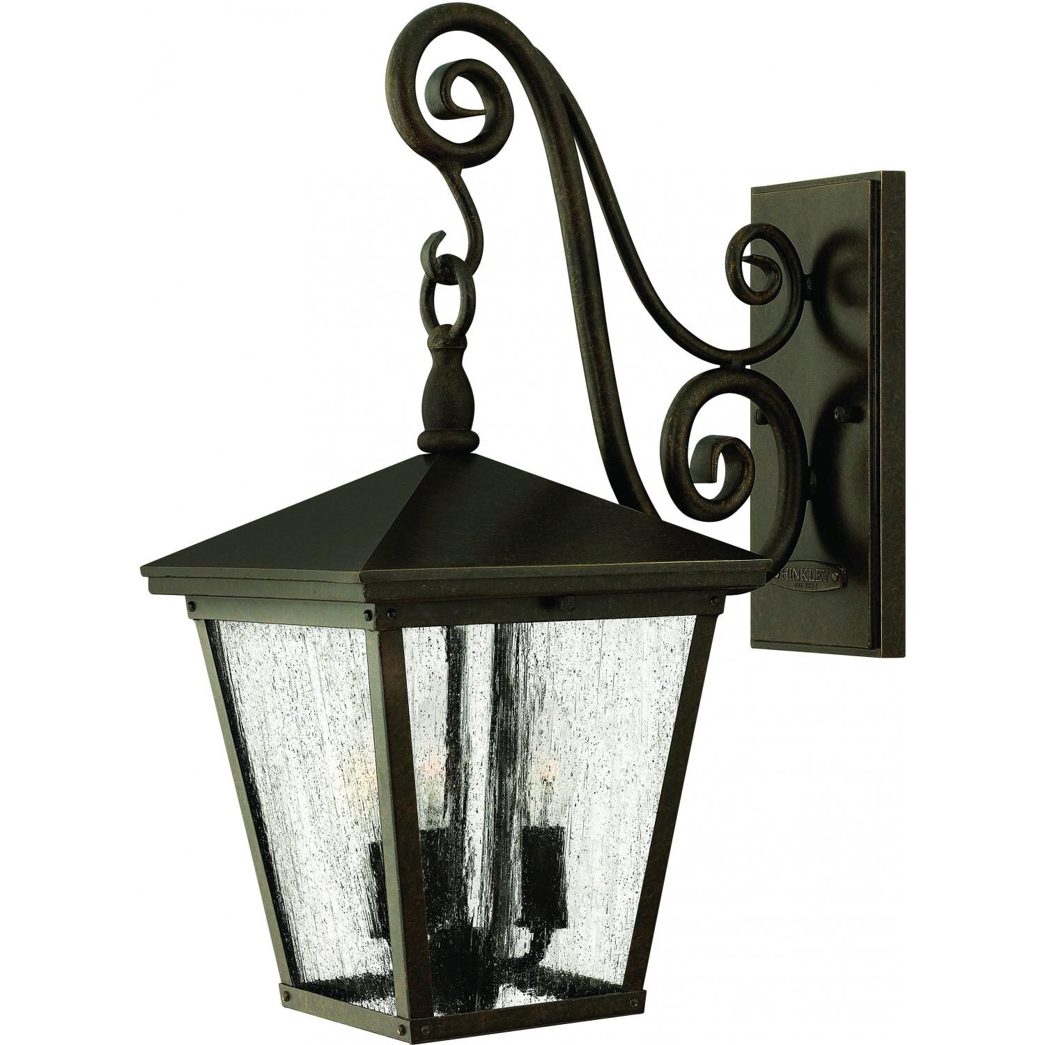 Hinkley Lighting Trellis 1434RB 60W Three Light Outdoor Wall Lantern - Regency Bronze thumbnail