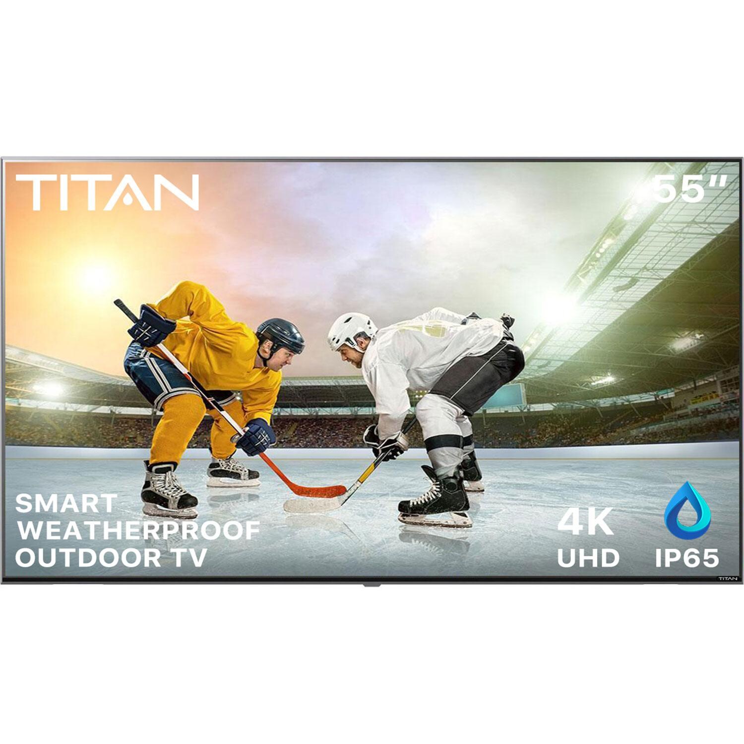 Titan QNED Series 55 Inch Full Sun 4K QNED Smart Outdoor TV thumbnail