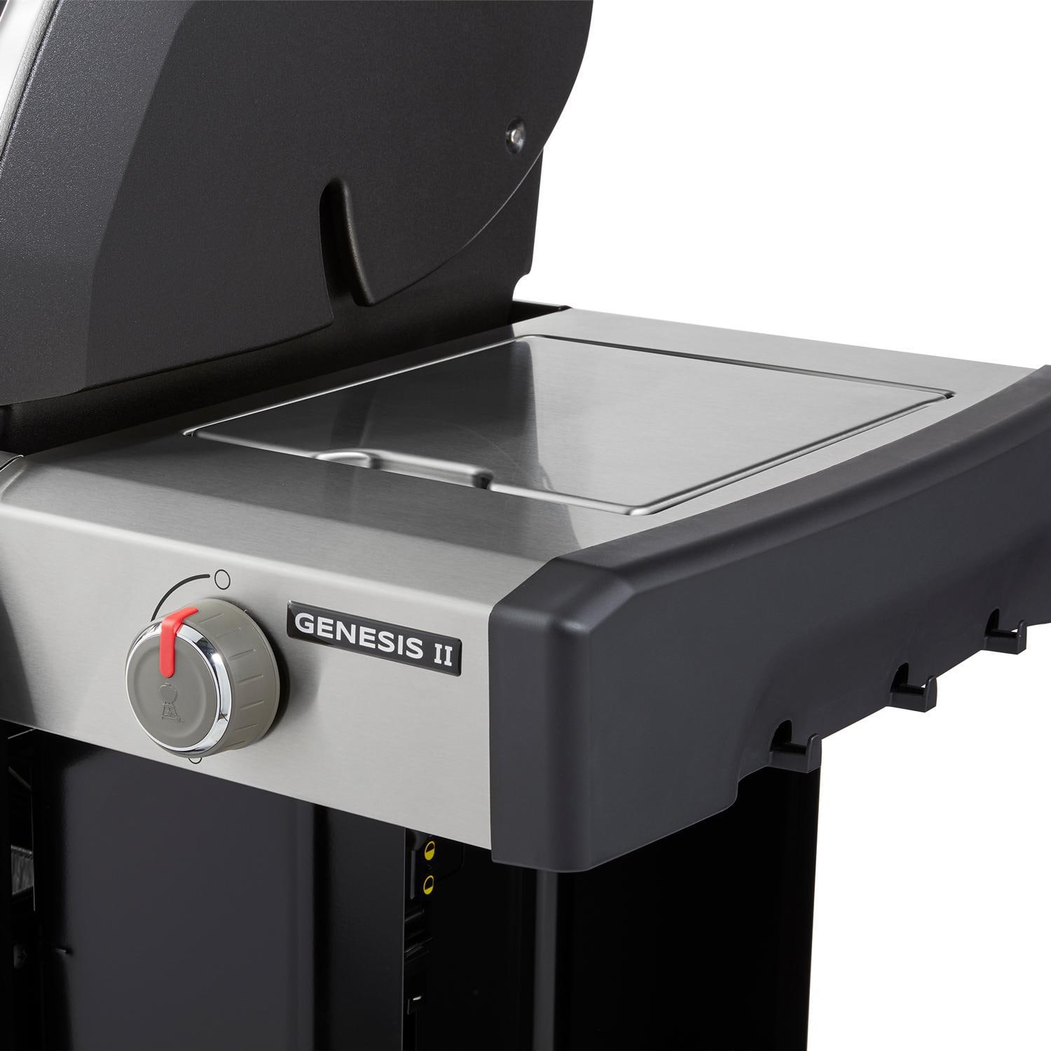 er Genesis II SX335 Natural Gas Smart Grill with Sear Burner & Side Burner Stainless Steel