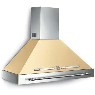 Bertazzoni Range Hood Canopy 48 Inch Cream Canopy KC48HERCR Heritage
