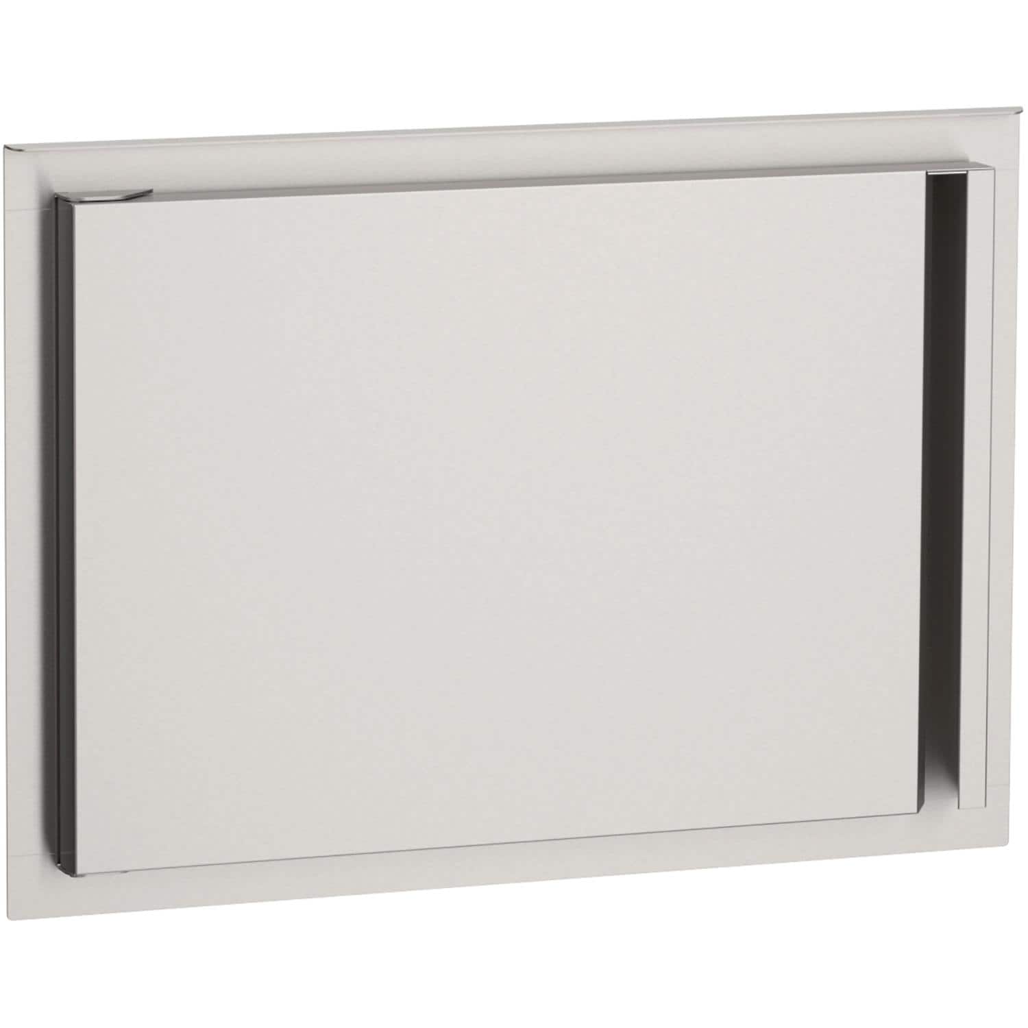 American Outdoor Grill AOG20AL 14-in x 20-in Horizontal Single Access Door - Left Hinge - Door - White Background thumbnail