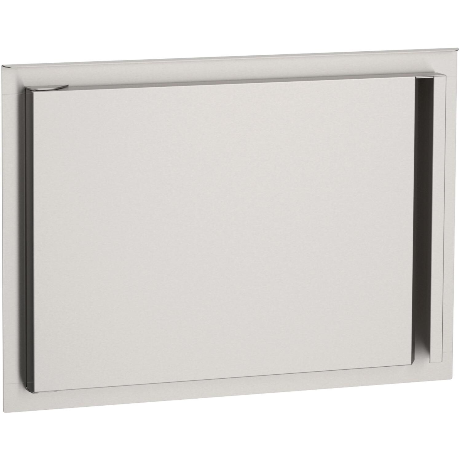 American Outdoor Grill AOG20AL 14-in x 20-in Horizontal Single Access Door - Left Hinge - Door - White Background thumbnail