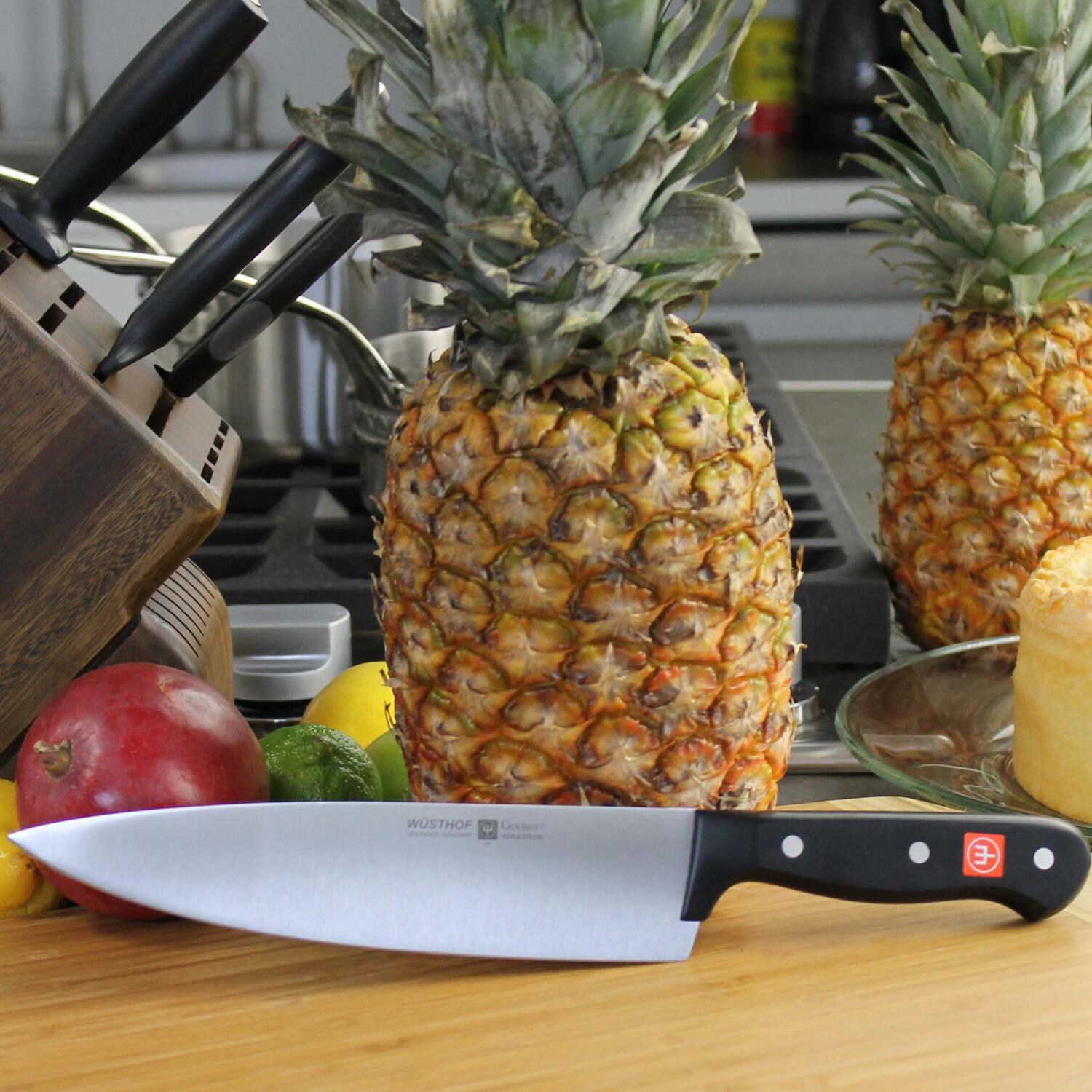 Wusthof Gourmet 8-Inch Chefs Knife - Side View thumbnail
