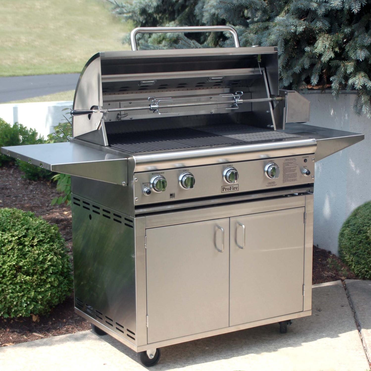 ProFire Professional Deluxe Series 36-Inch Gas Grill - Lifestyle thumbnail