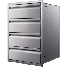 Memphis Grills 21-Inch Quadruple Access Drawer With Soft Close - VGC21DB4 image