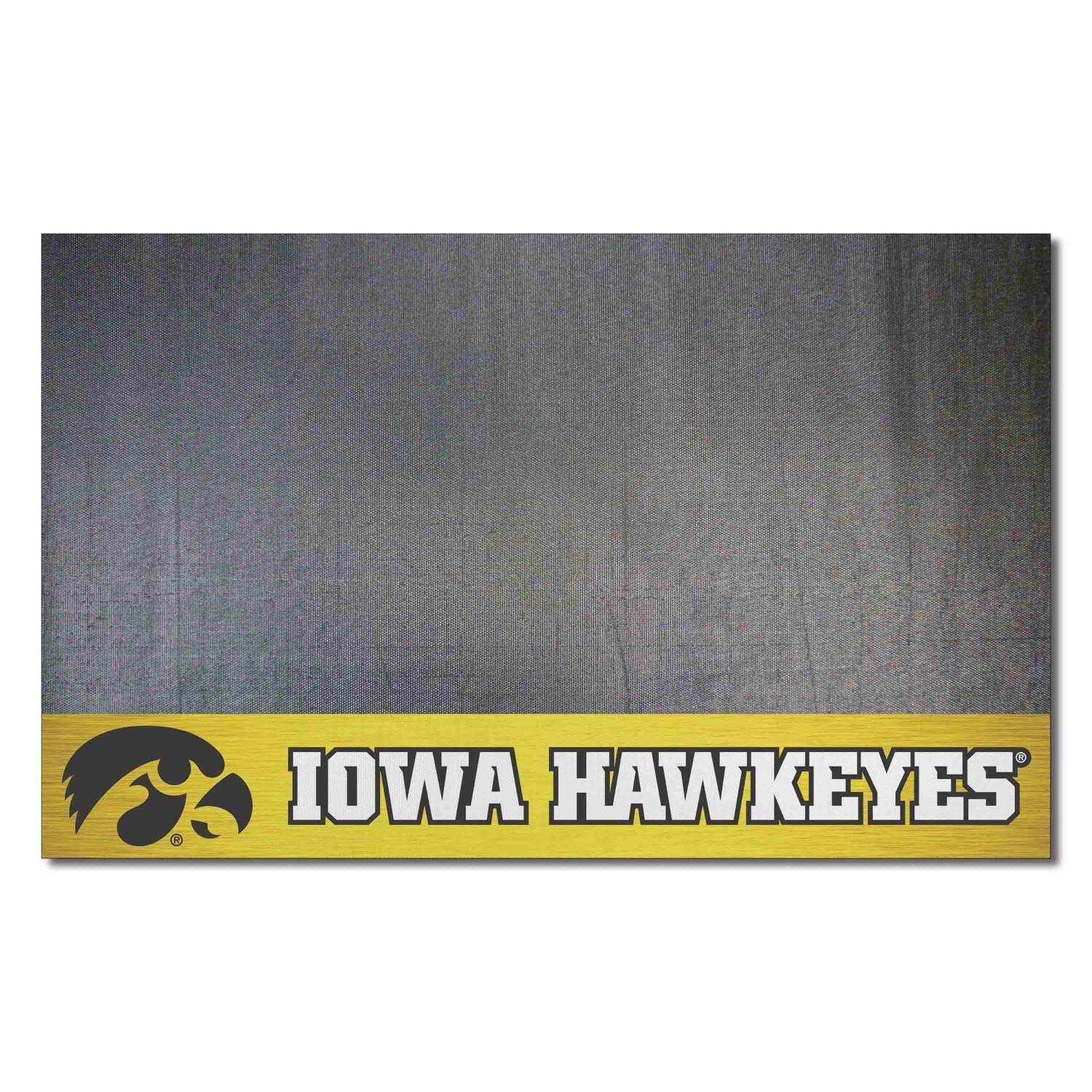 FANMATS 12120 University of Iowa Grill Mat - White Background thumbnail