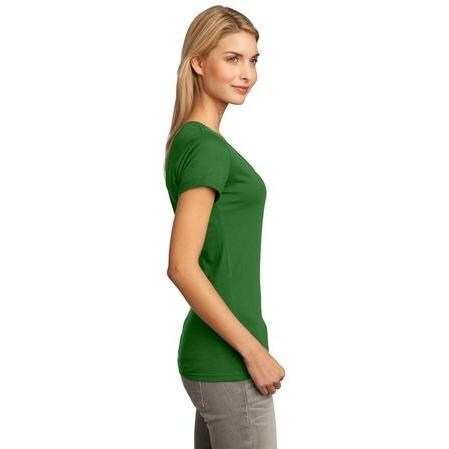 District Threads Ladies Deep Scoop T-Shirt 4XL - Kiwi