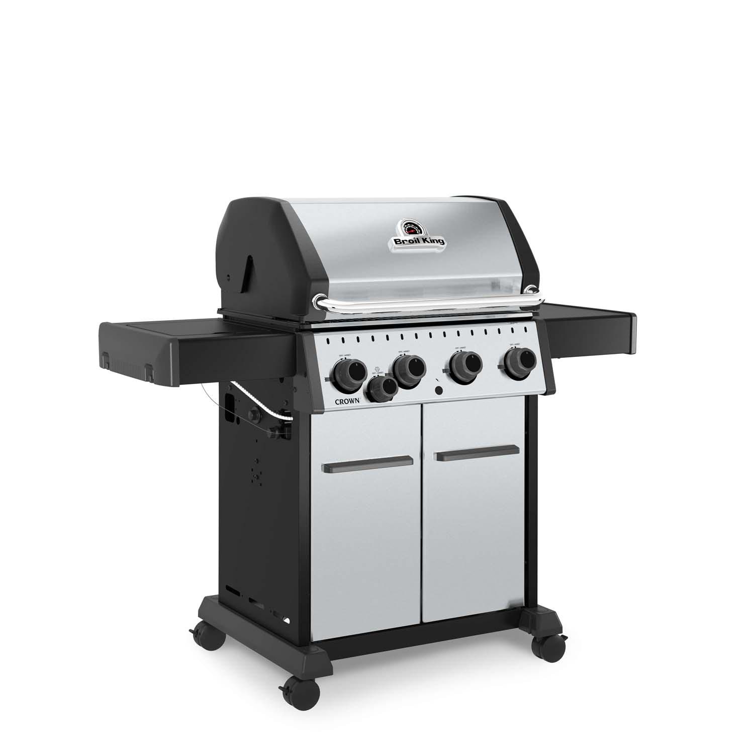 Broil King 865364 24-in Crown Propane Grill - Right Angle - White Background thumbnail