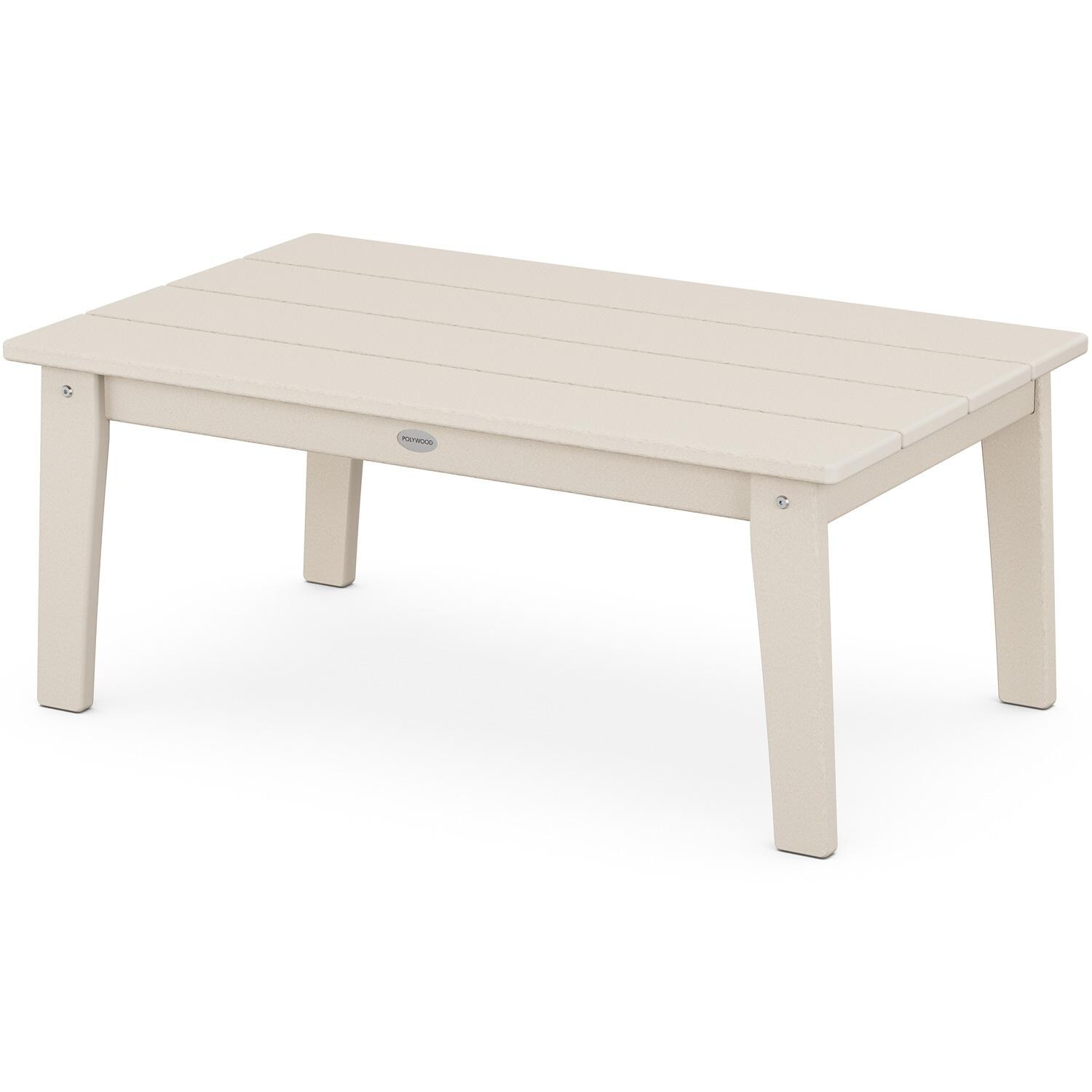 POLYWOOD CTL2336SA Lakeside 22 X 36-Inch Coffee Table - Sand thumbnail