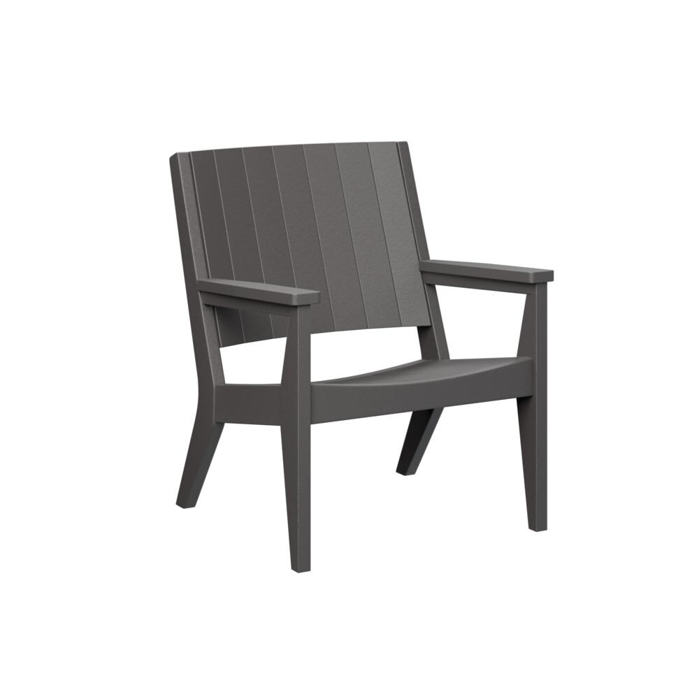 Berlin Gardens Mayhew Chat Chair - Smoke Gray thumbnail