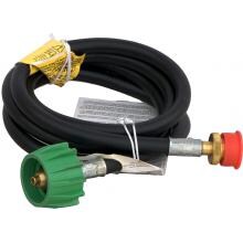 Solaire Portable Grill Tank Adapter For 20 LB Propane Tanks With 6 Foot Hose - SOL-SAHOSE6 image