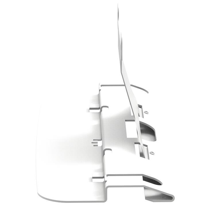 SunBriteTV Tabletop Stand for 43-Inch Signature Series Models - White - SB-TS-S-S1-WH - Side View thumbnail