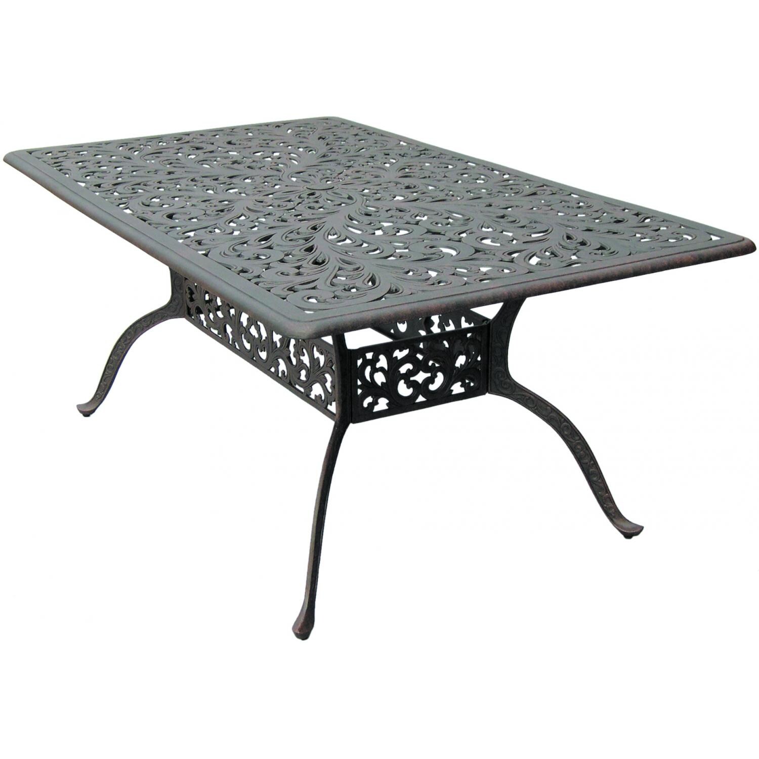 Darlee Series 80 Patio Dining Table - Antique Bronze thumbnail