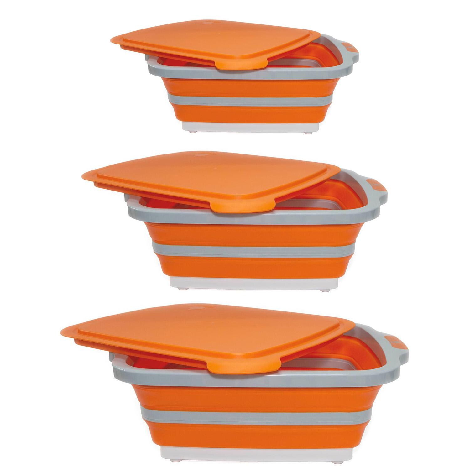 Drip EZ BBQ Prep Tub Bundle - Orange thumbnail
