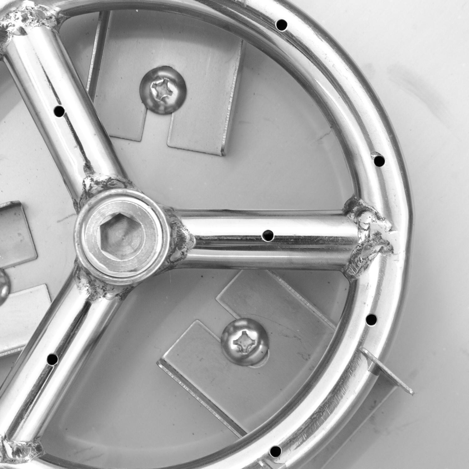  BBQGuys Signature Series Square Drop-In Pan W/ Ring Burner - Burner Detail thumbnail