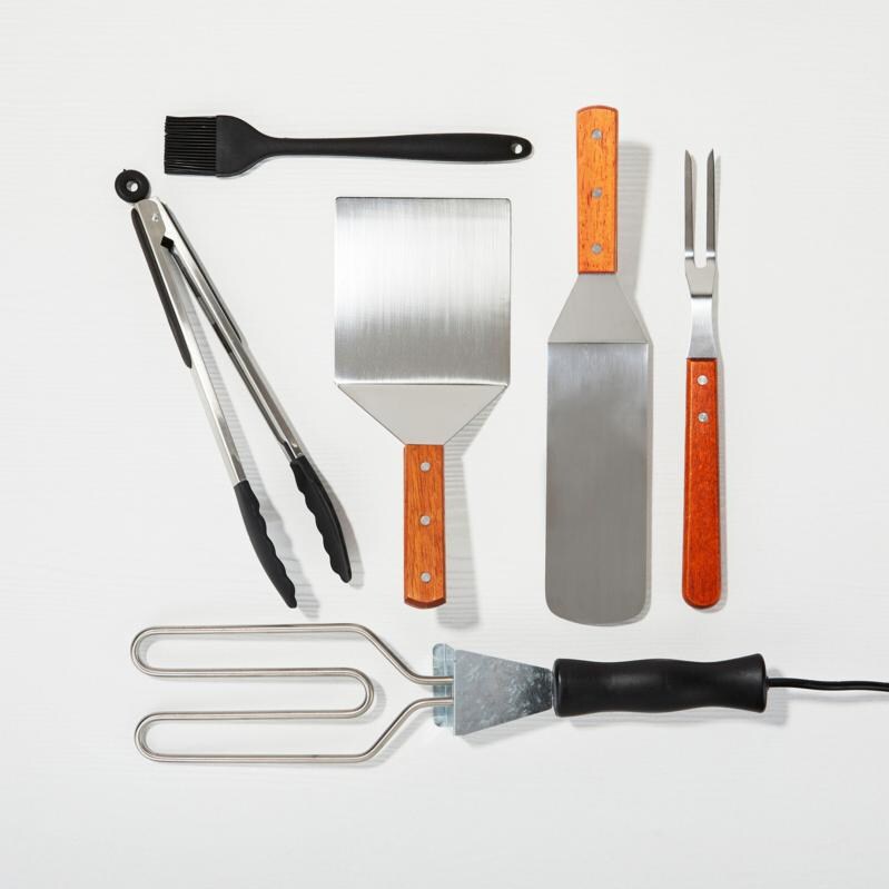 Lifesmart SCS-K18AHTQ 18-Inch Ceramic Kamado Grill With 5-Piece Accessory Bundle - Turquoise - Tool Kit & Electric Start thumbnail