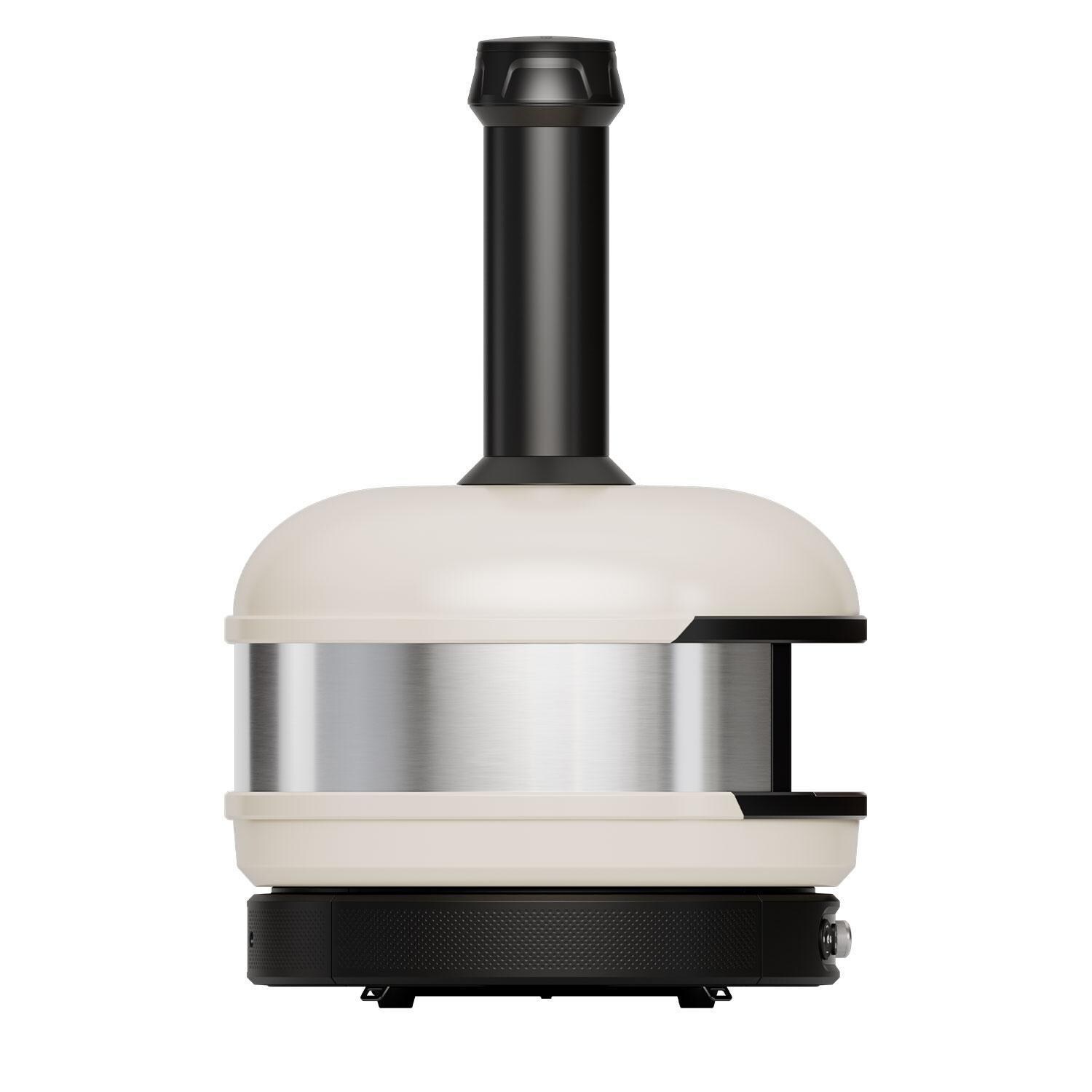 Gozney GMPBNUS1625 Dome Gen 2 Propane Pizza Oven - Bone - Left Side View - White Background thumbnail