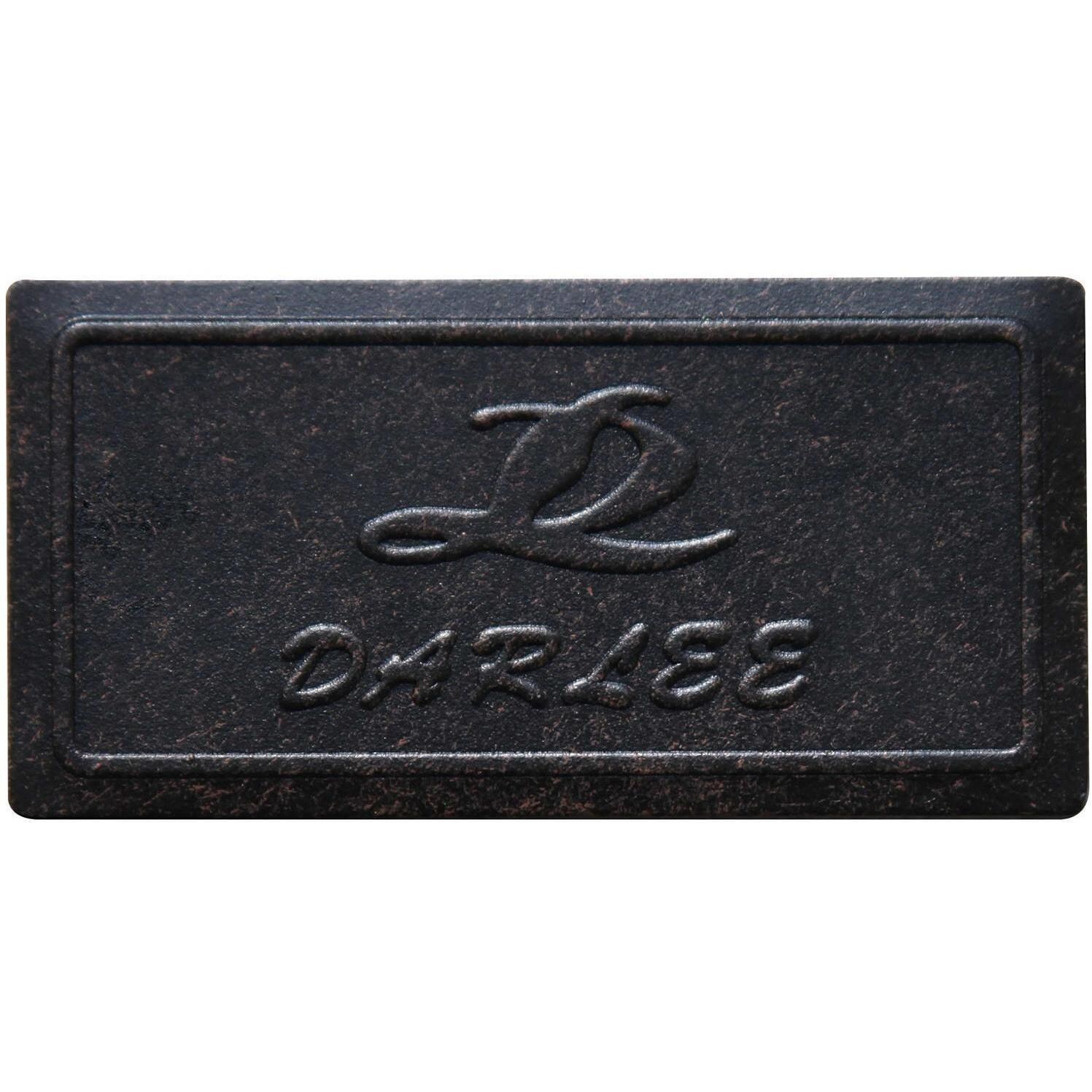 Darlee Santa Monica 3 Person Cast Aluminum Sofa in Antique Bronze/Sesame - Antique Bronze Finish - Color Swatch thumbnail