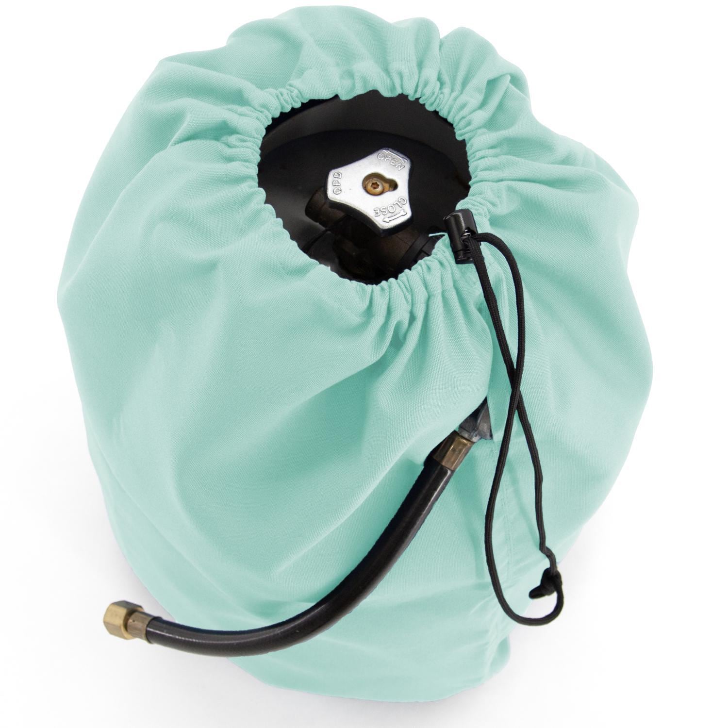 Signature Series Propane Tank Cover by BBQGuys - In Use Above thumbnail