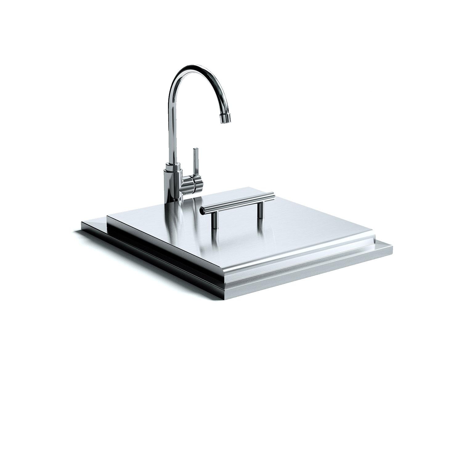 XO Pro-Grade 18-Inch Outdoor Stainless Steel Drop-In Sink - XOG18SINK
