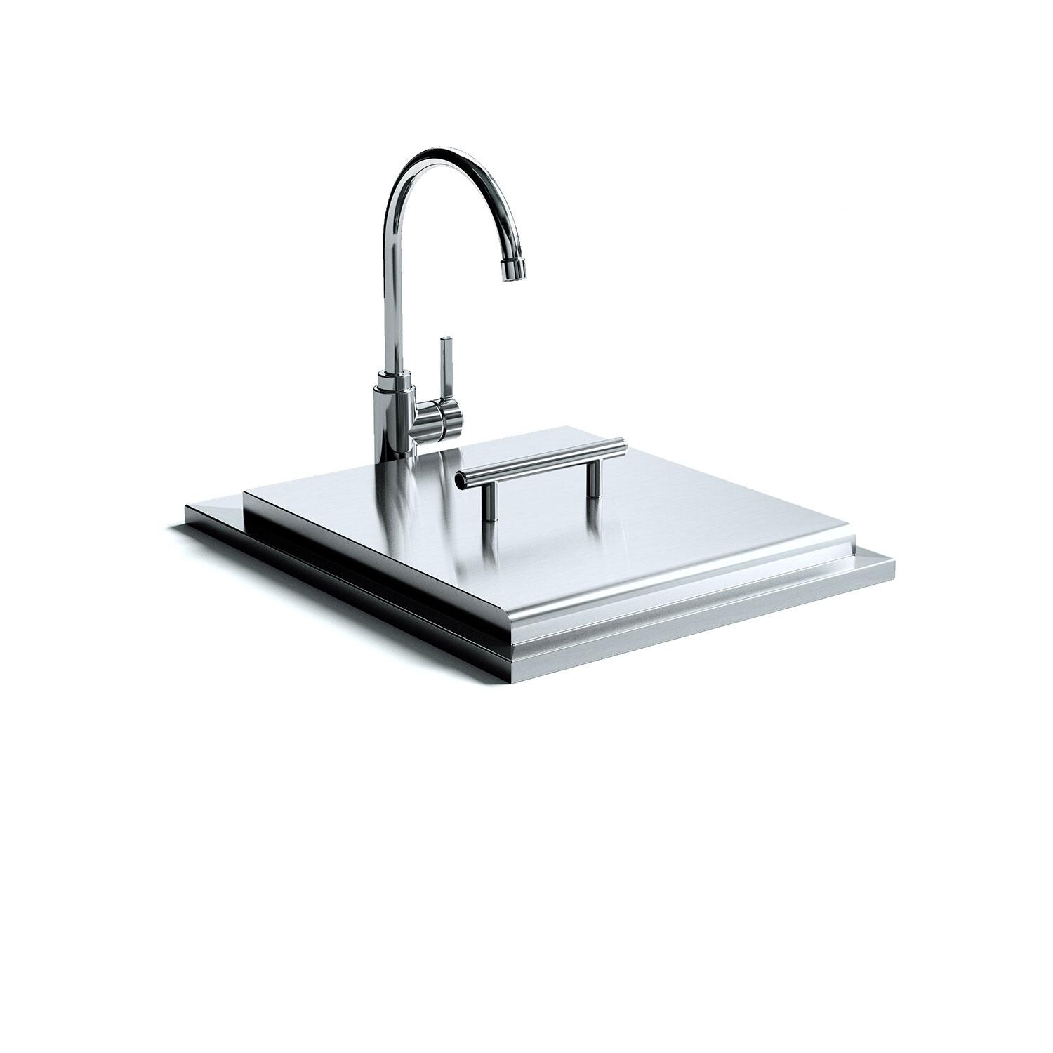 XO Pro-Grade 18-Inch Outdoor Stainless Steel Drop-In Sink - XOG18SINK