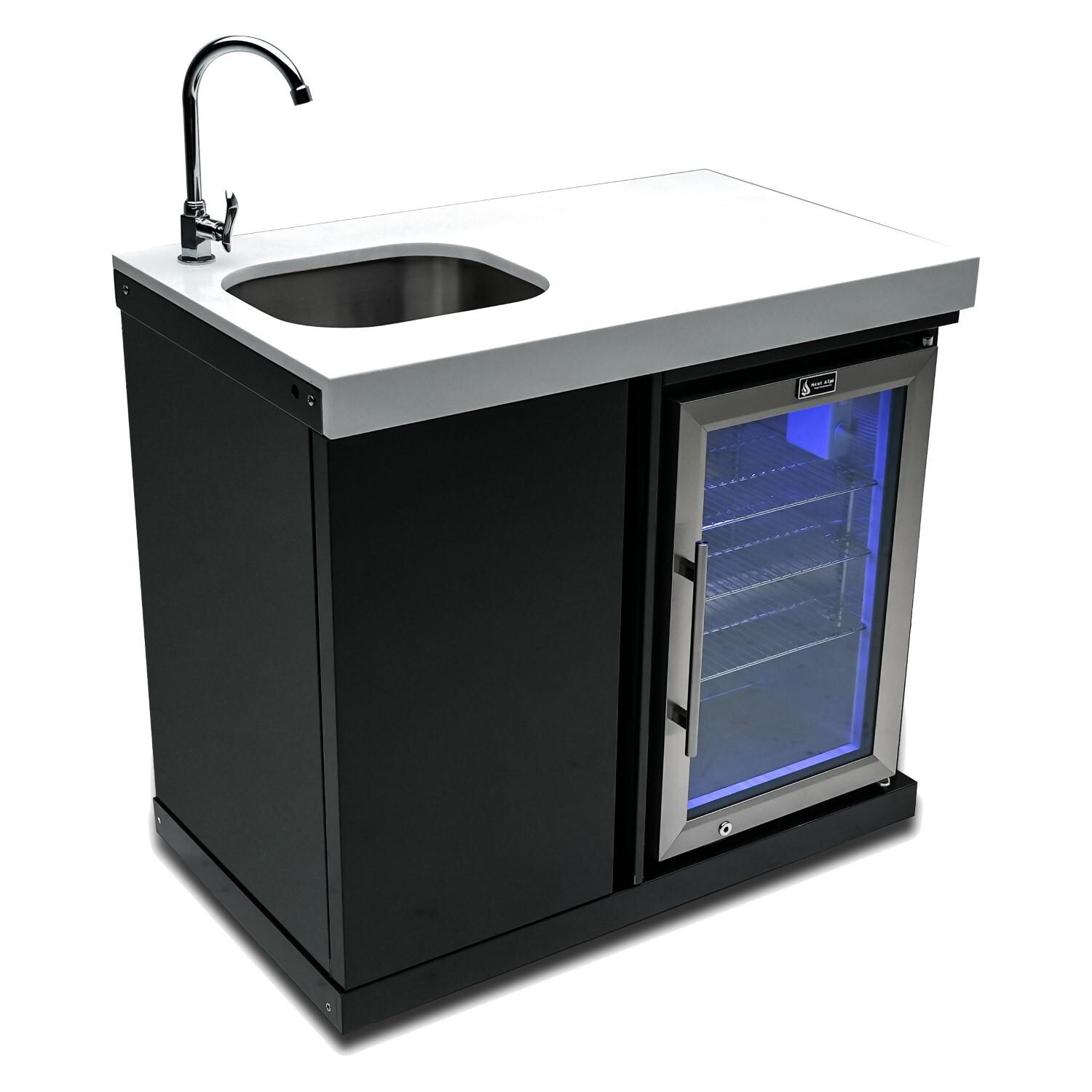 Mont Alpi - MASF-BSS - Beverage Center Module - Black Stainless Steel thumbnail
