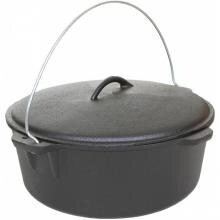 Cajun Classic 16-Quart Seasoned Cast Iron Dutch Oven - GL10490S image