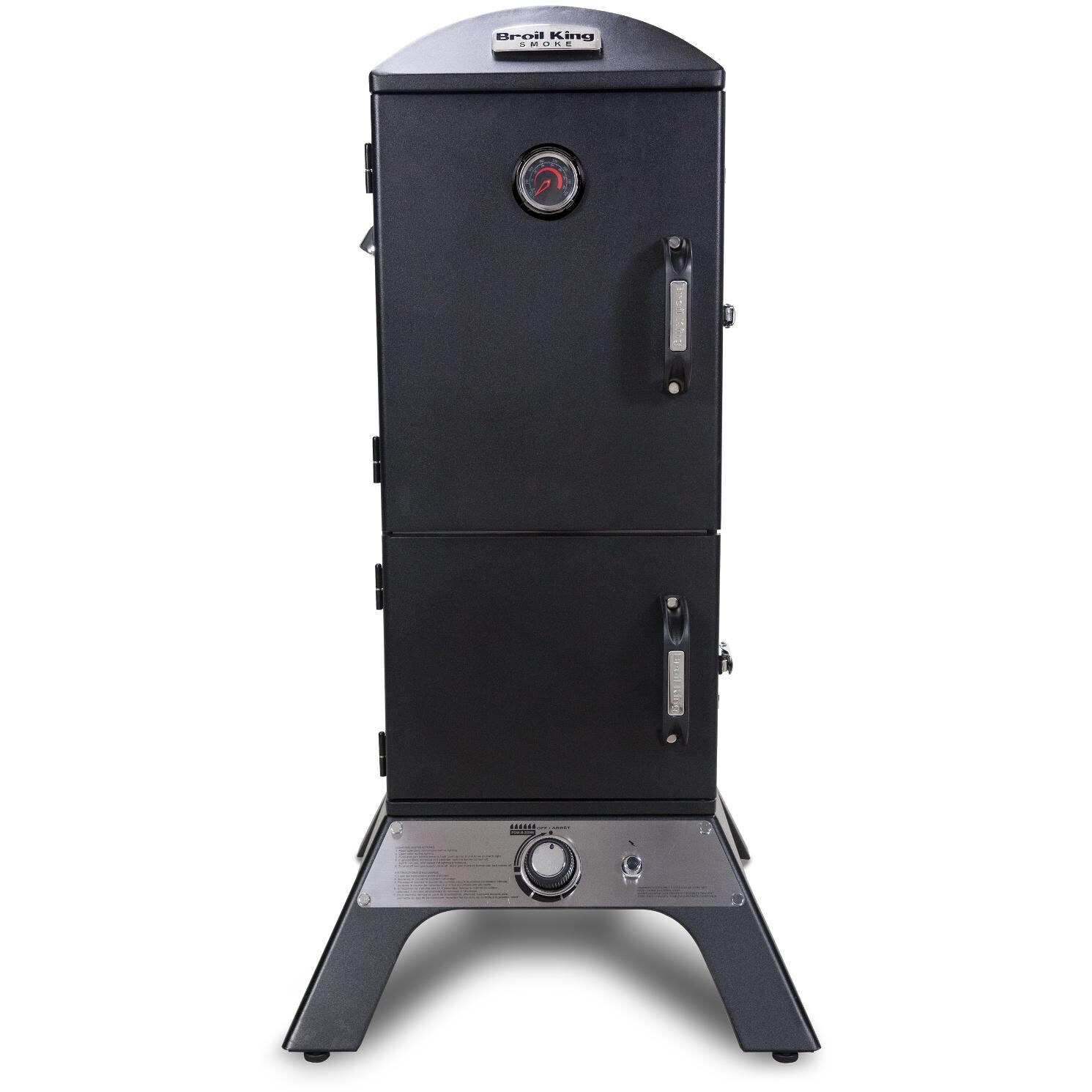 Broil King Smoke 28-Inch Vertical Propane Gas Smoker - Black