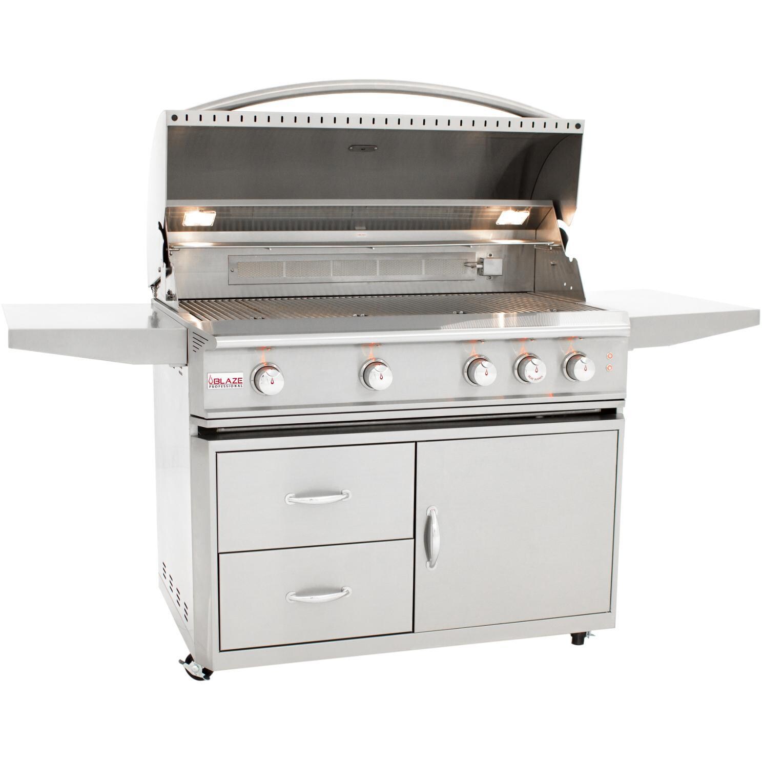 blaze professional grill propane blaze professional 44inch 4burner propane gas grill with rear infrared burner blaze professional grill propane blaze professional 44inch 4burner propane gas grill with rear infrared burner