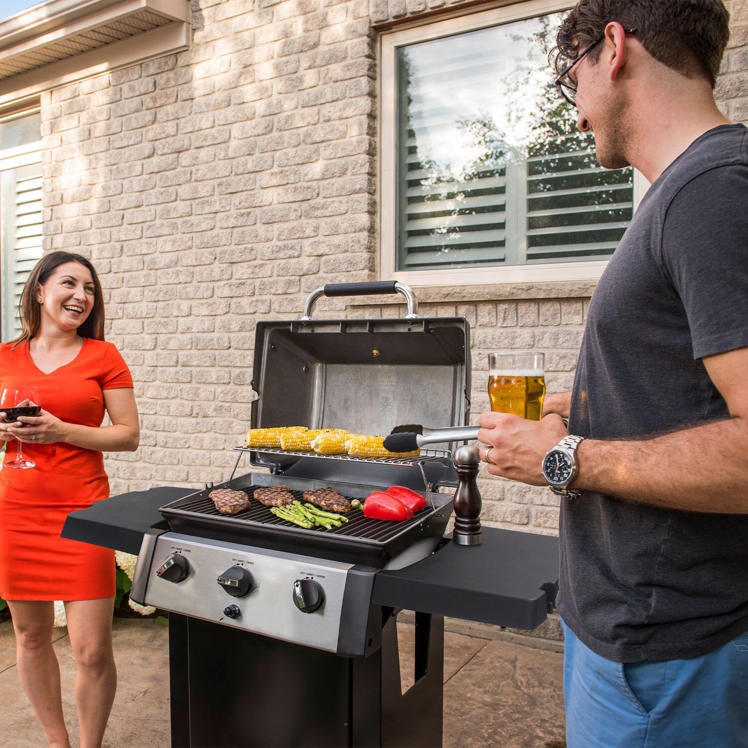 Broil King 814154 21 Inch Gem 310 Propane Gas Grill - Wine, Beers, and Grilling - Lifestyle thumbnail