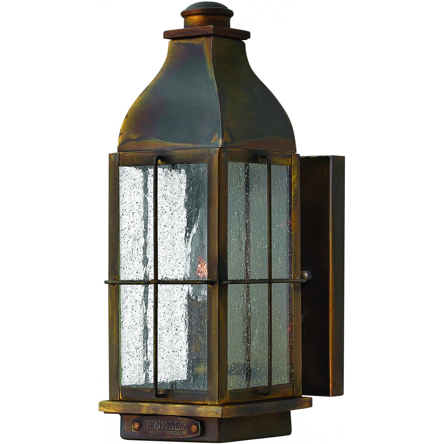 Hinkley Lighting Bingham One Light 13-Inch Outdoor Wall Light - Sienna - 2040SN