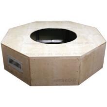 HPC 54-Inch Octagonal Unfinished Fire Pit Enclosure image