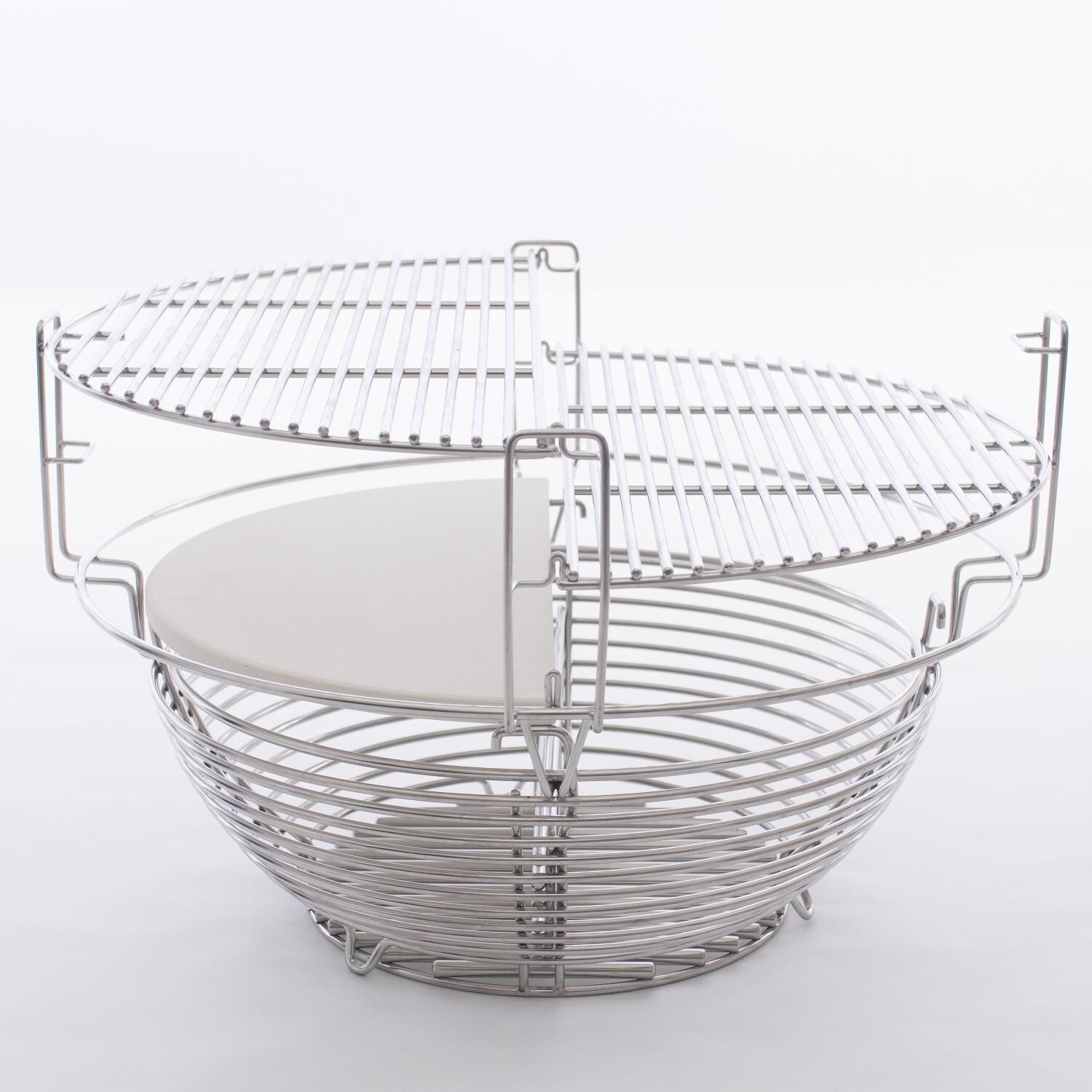 Kamado Joe PJ24NRHC Pro Joe 24-Inch Ceramic Kamado Grill - Firebox Configuration 1 thumbnail