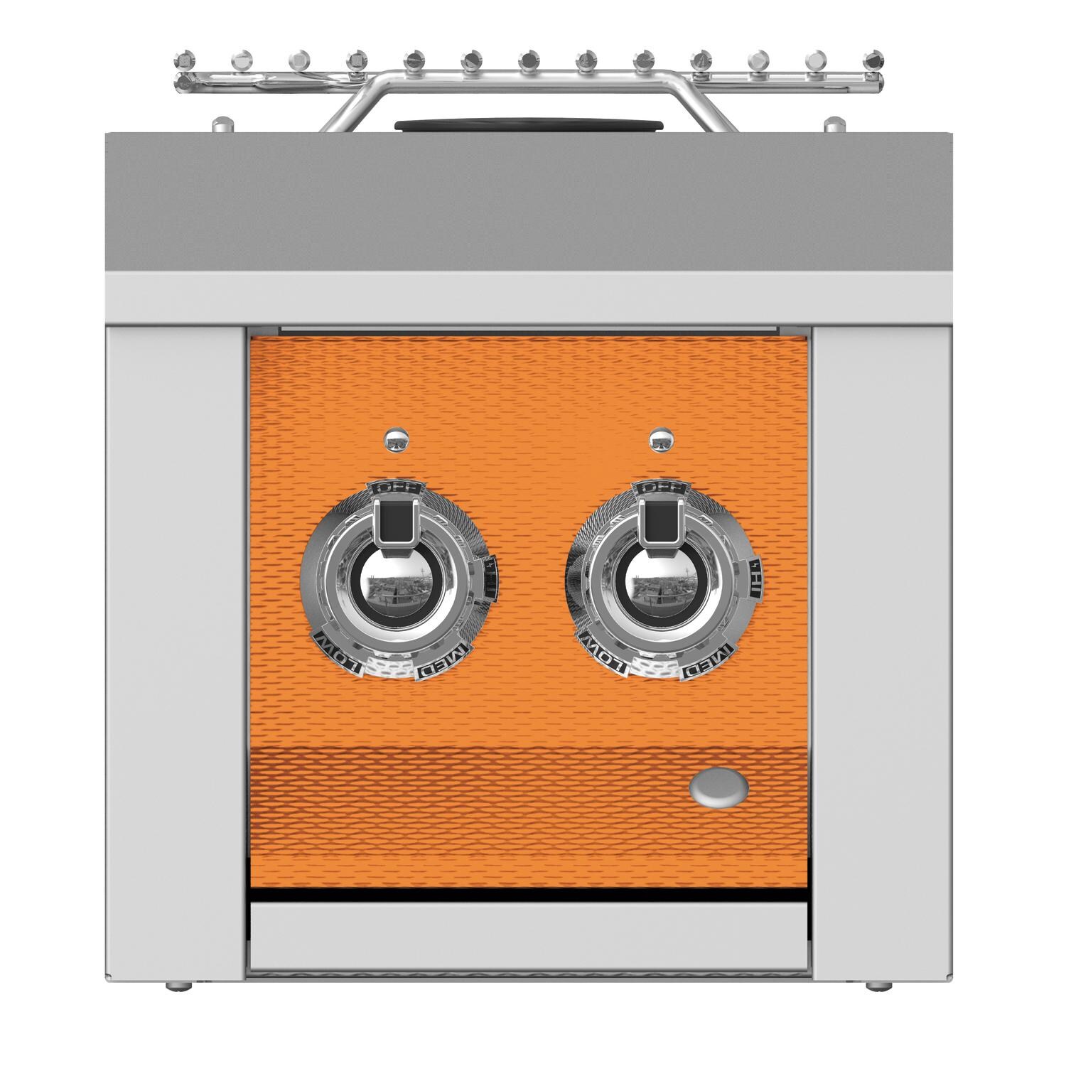 Aspire By Hestan Built-In Natural Gas Double Side Burner - Citra - AEB122-NG-OR thumbnail