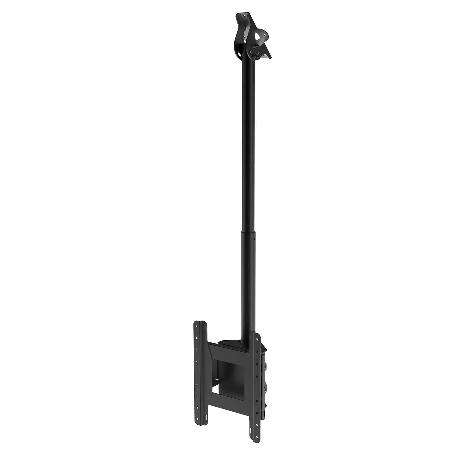 Neptune ECMUA Outdoor Ceiling Mount for 43 - 75 TVs - Side View Connection - White Background thumbnail