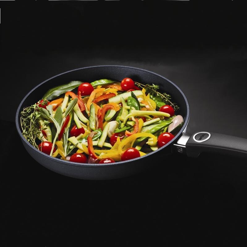 Woll Diamond Plus Induction 11 Inch Fry Pan With Lid - Lifestyle View thumbnail