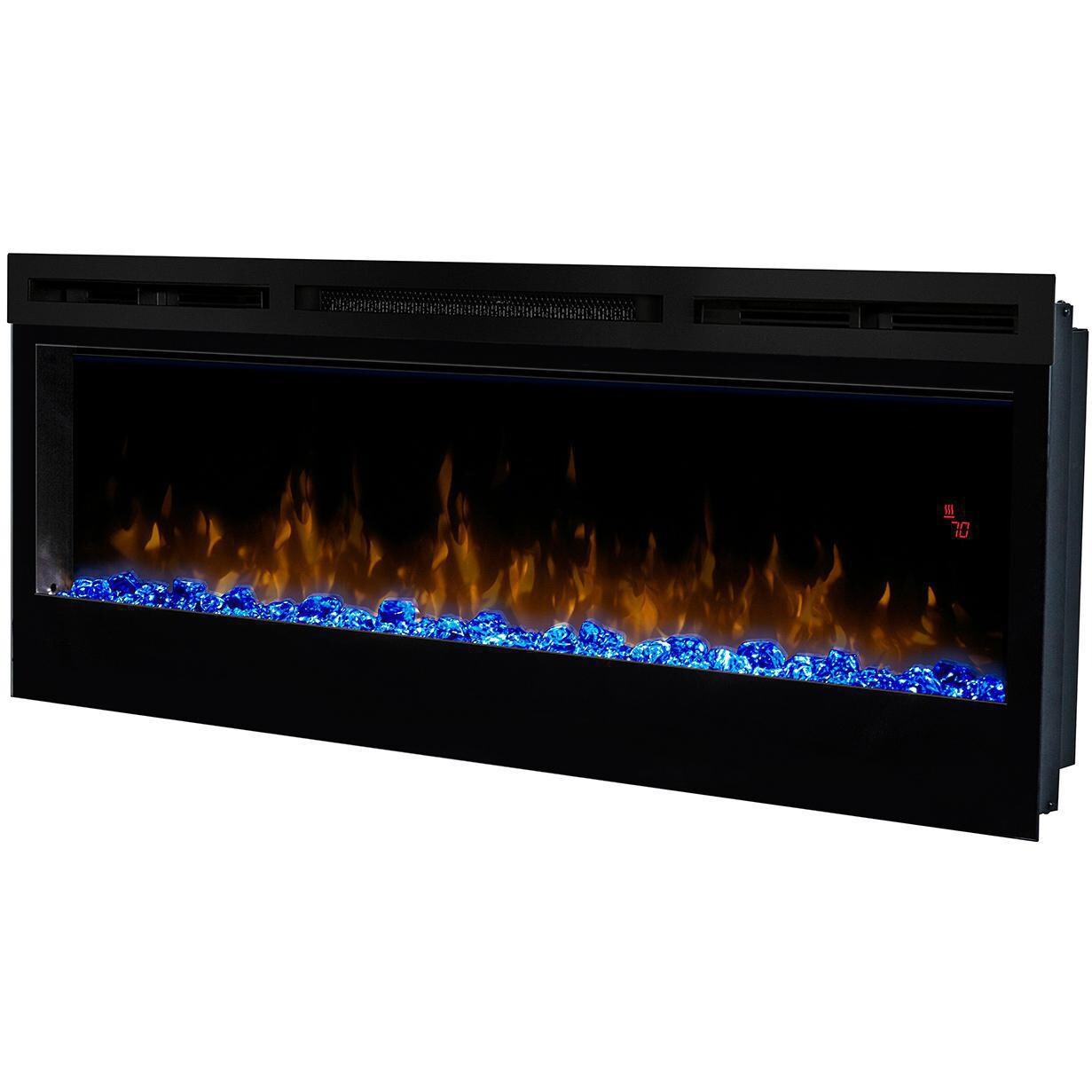 Dimplex - BLF5051 - Prism 50-Inch Built-In Electric Firebox - Acrylic Ice Embers - Blue Lighting Option thumbnail