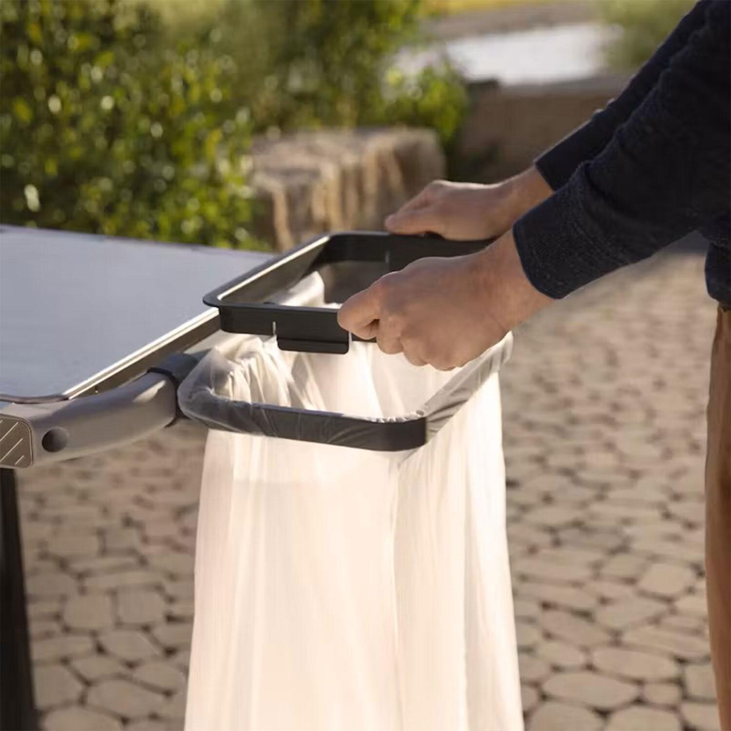 Weber 3400106 Works Organizer Kit - Removing Trash Bag - Lifestyle thumbnail