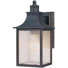 Savoy House Monte Grande One Light 11-Inch Wall Mount Lantern - Slate - 5-254-25