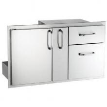 Fire Magic Select 36-Inch Access Door With Platter Storage And Double Drawer - 33816S image