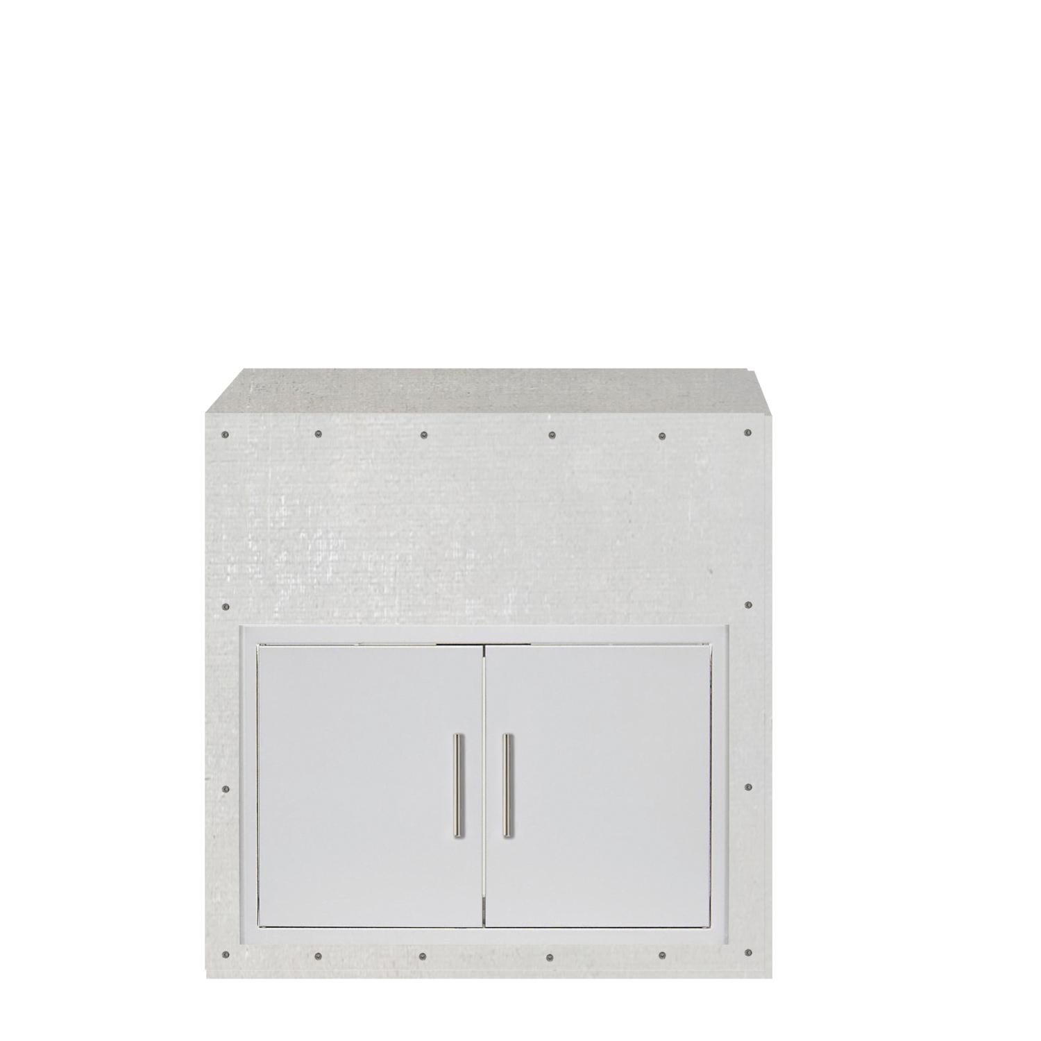 BBQGuys Signature 36-Inch Ready for Finish Outdoor Kitchen Module w/ Sealed Pantry Dry Storge thumbnail