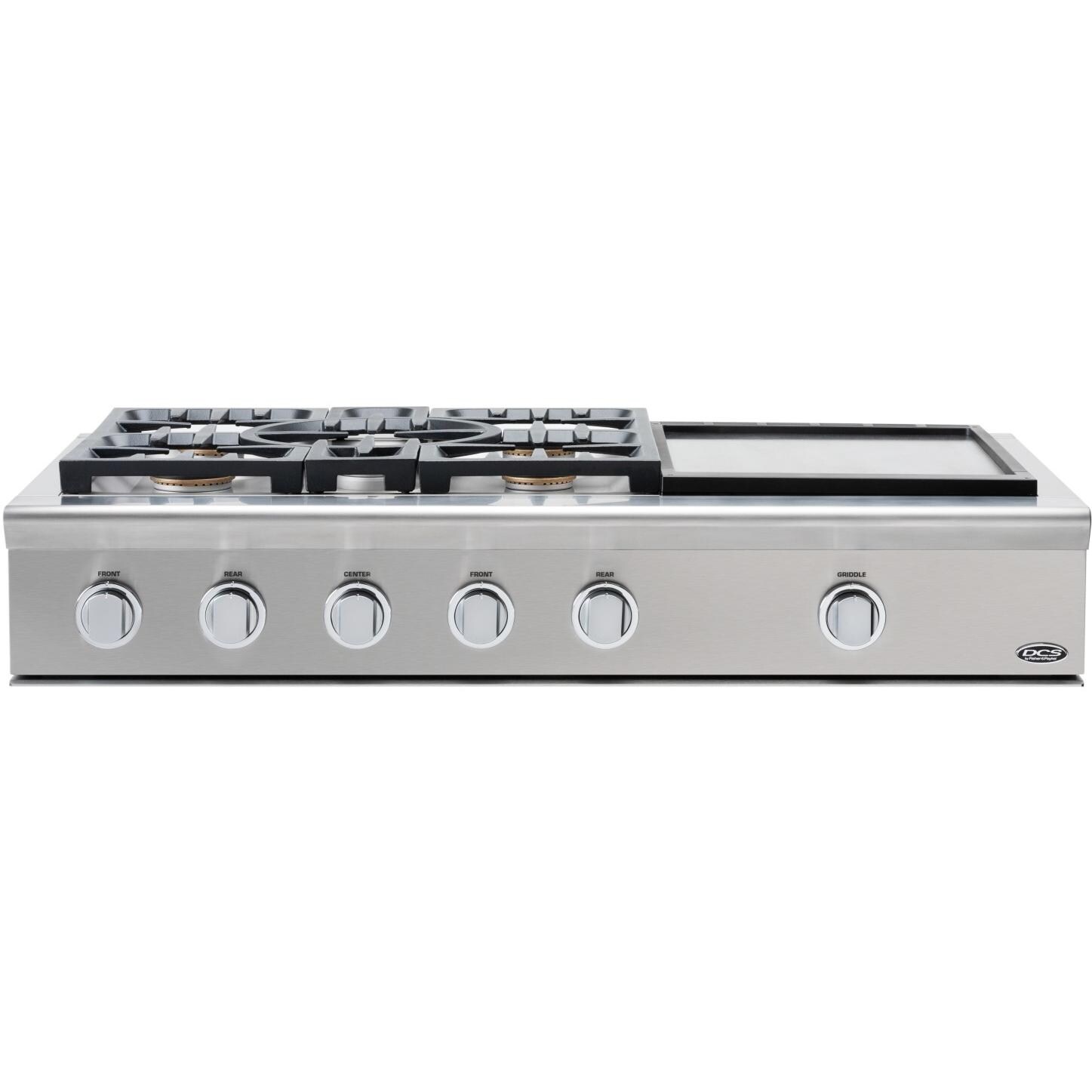 DCS Professional 48Inch 5Burner Natural Gas Cooktop With Griddle By