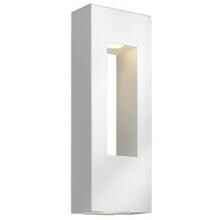 Hinkley Lighting Atlantis Two Light 24-Inch Dark Sky Outdoor Wall Light - Satin White - 1649SW