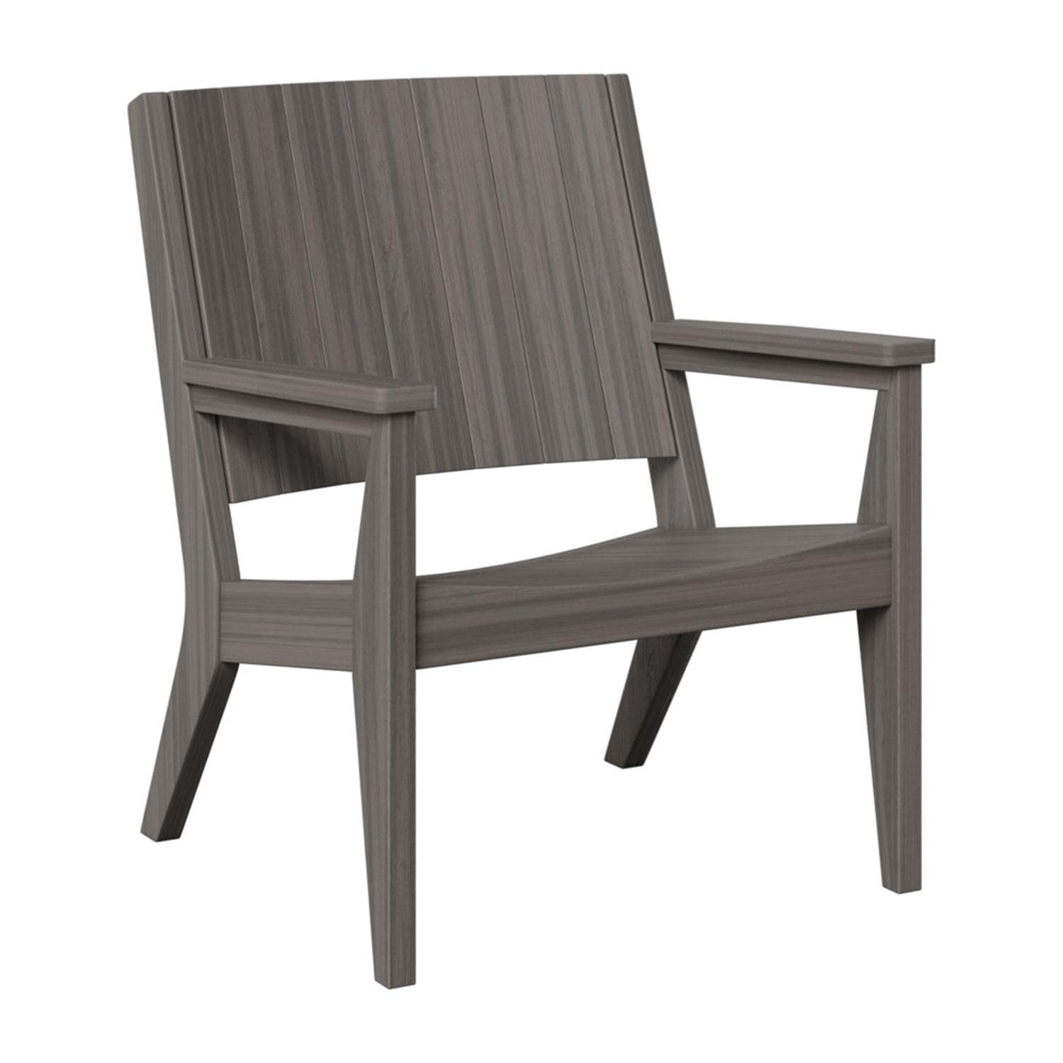 Berlin Gardens Homestead Natural Coastal Grey Rectangular Dining Set - Dining Chair - White Background thumbnail