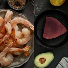 Wild Caught Shrimp & Tuna - The Shrimp & Tuna Package by Rastellis