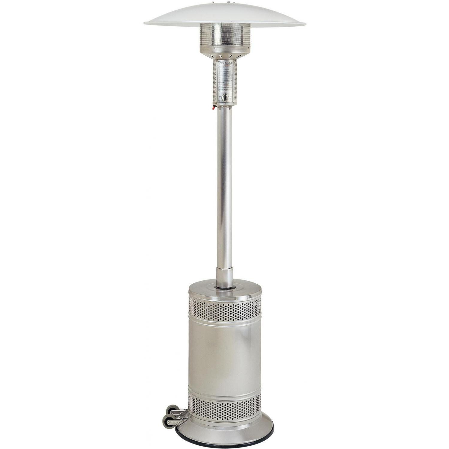 Patio Comfort 40,000 BTU Propane Gas Infrared Portable Patio Heater - Stainless Steel - PC02SS thumbnail